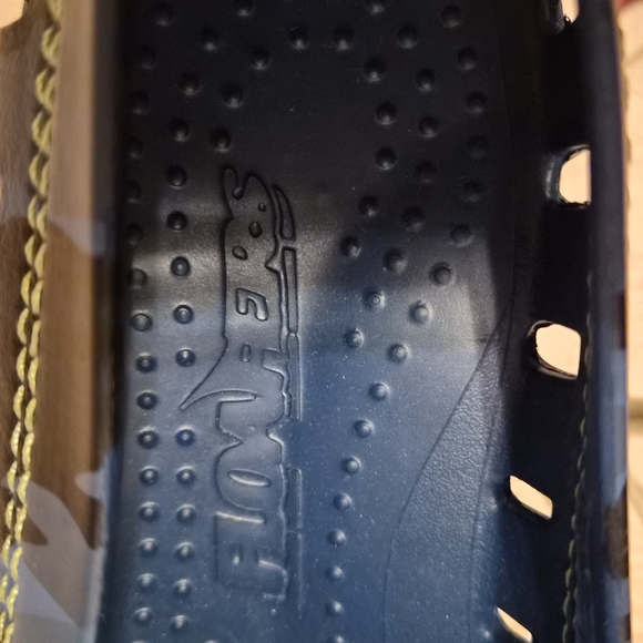 Men's Floafers Chairmen Bit Water Blue Camouflage Shoes - Size US12 - Picture 11 of 13